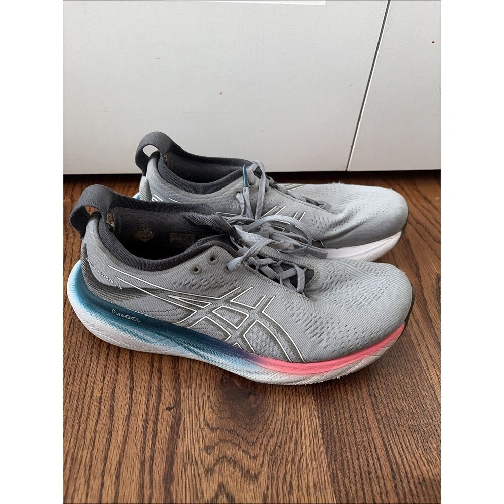 ASICS® Women's GEL-Nimbus 25 Running Shoes in Sheet Rock/White Size 9